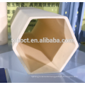 Large size hexagon hole 99.7%alumina ceramic tube